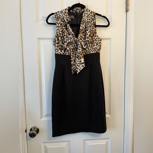 Leopard print dress